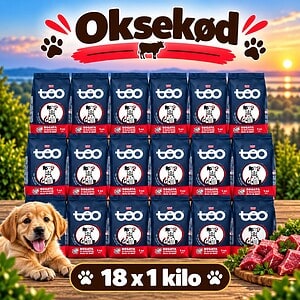 18 x 1 kg Oksekød