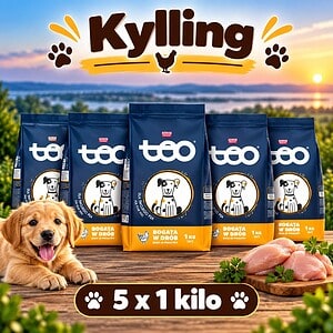 5 x 1 kg Kylling