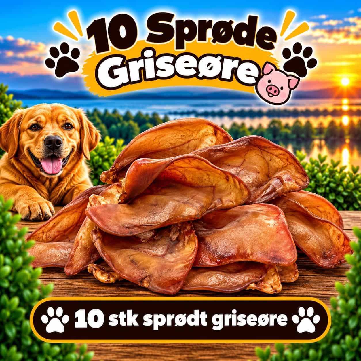 10. stk. grise øre